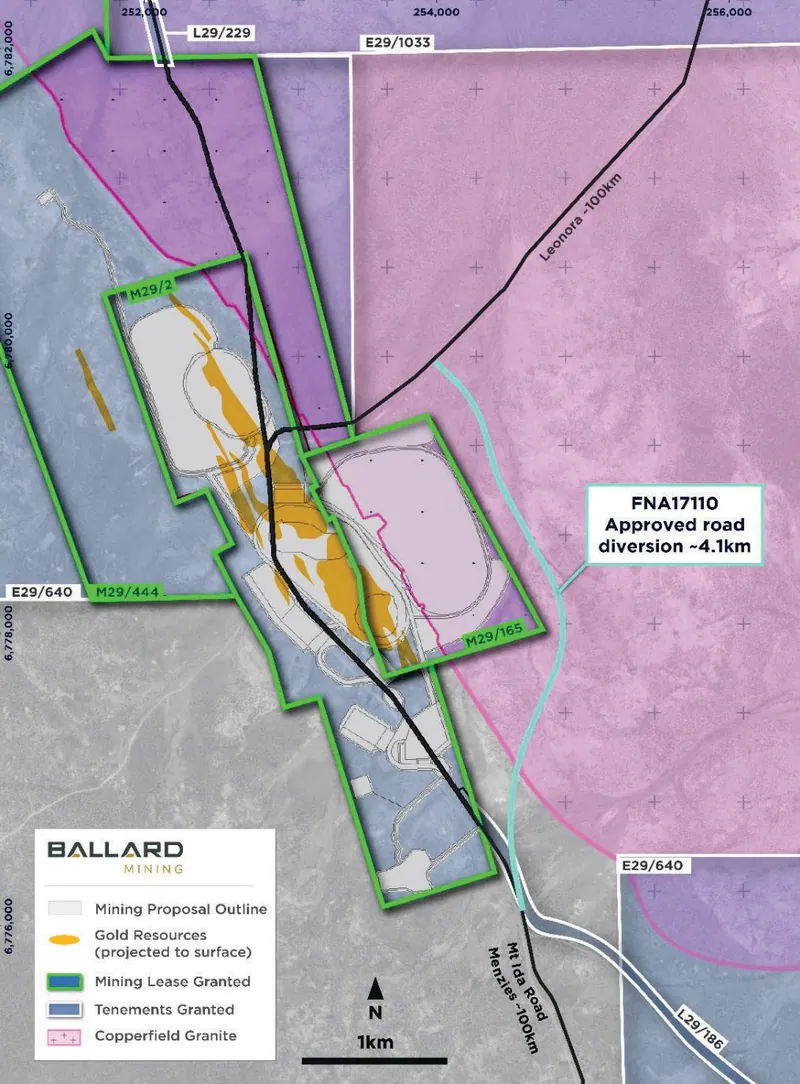 Mt Ida Public Road Diversion