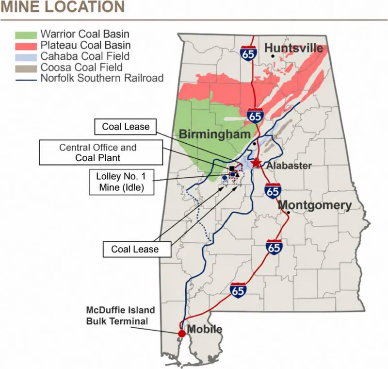 Map from White Energy Company Limited’s announcement “Quarterly Activities Report and Appendix 5B”