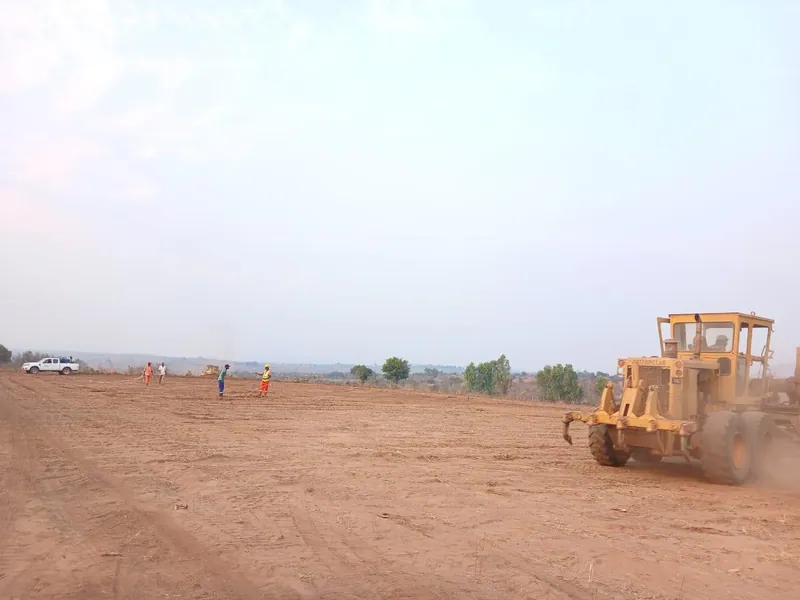 Heavy equipment was mobilised to site to undertake road grading, access improvements, site clearing and preparation of areas required for future mining operati…