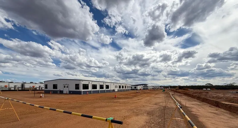 Village construction progress – gymnasium, administration building and social hub