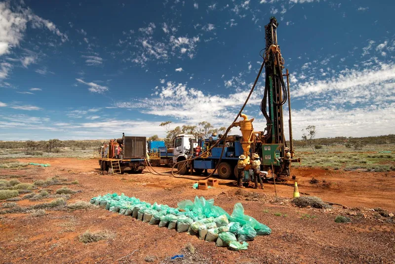 Stark Drilling Rig 1 - Schramm 450 at Nico’s Wingellina Project