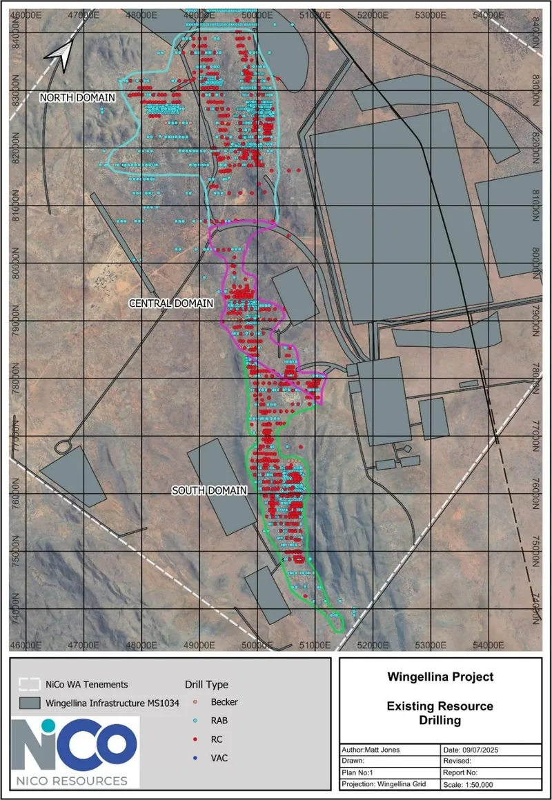 Wingellina Existing Resource Drilling