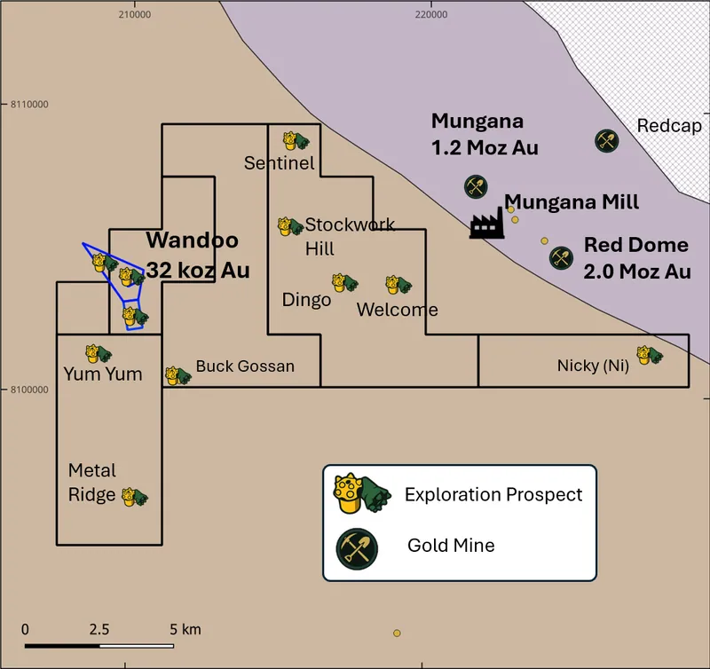 About the Chillagoe Gold Project