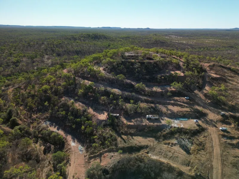 Drilling underway at Mt Wandoo, 3 October 2026