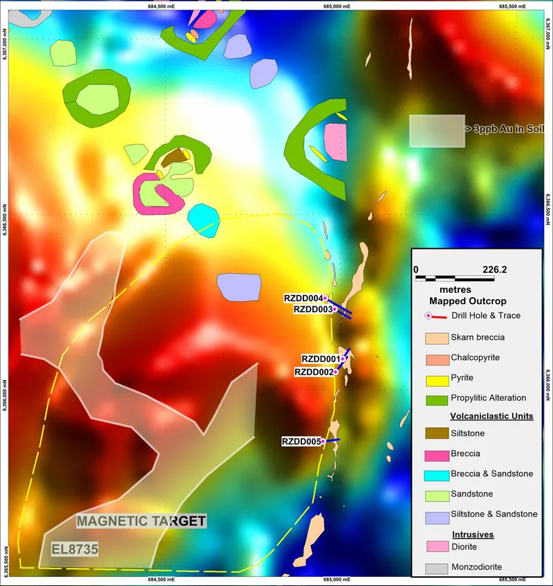 Map from Sultan Resources Ltd’s announcement “Quarterly Activities/Appendix 5B Cash Flow Report”
