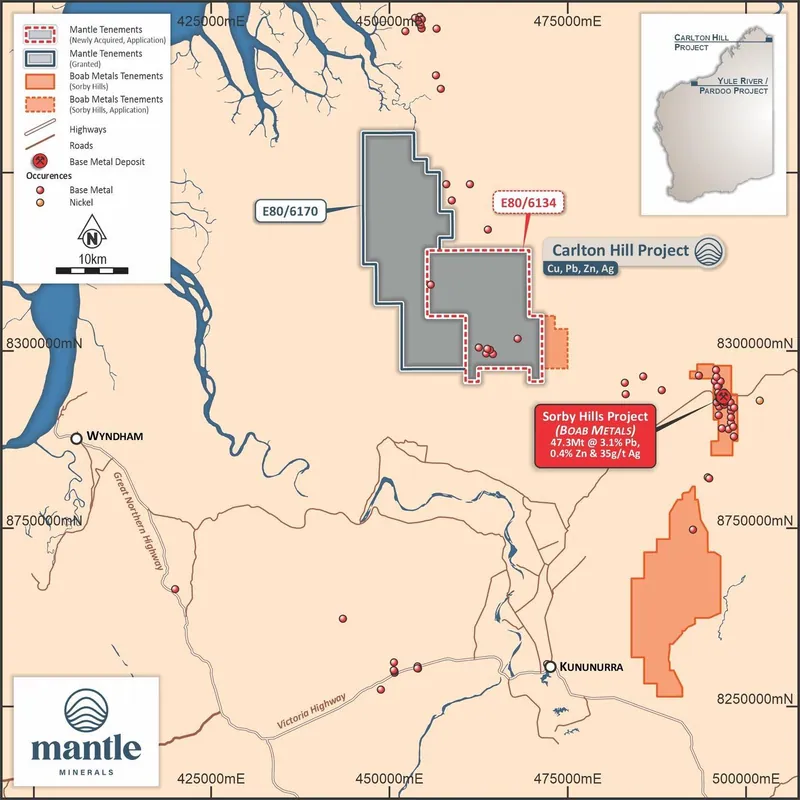 Carlton Hill Project Location Map