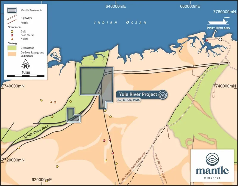 Yule River Project Location Map