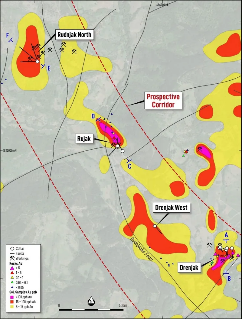 Ravni Gold Project, Serbia