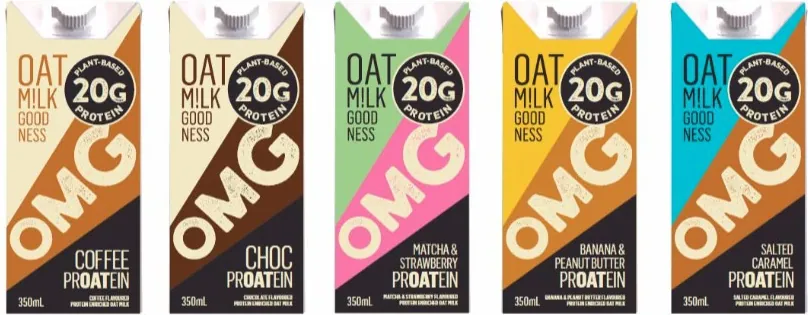 Oat Milk Goodness PrOATein national Woolworths rollout