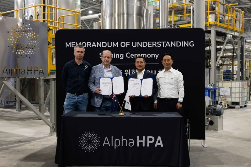Signing of the Memorandum of Understanding and Commercial Framework Agreement