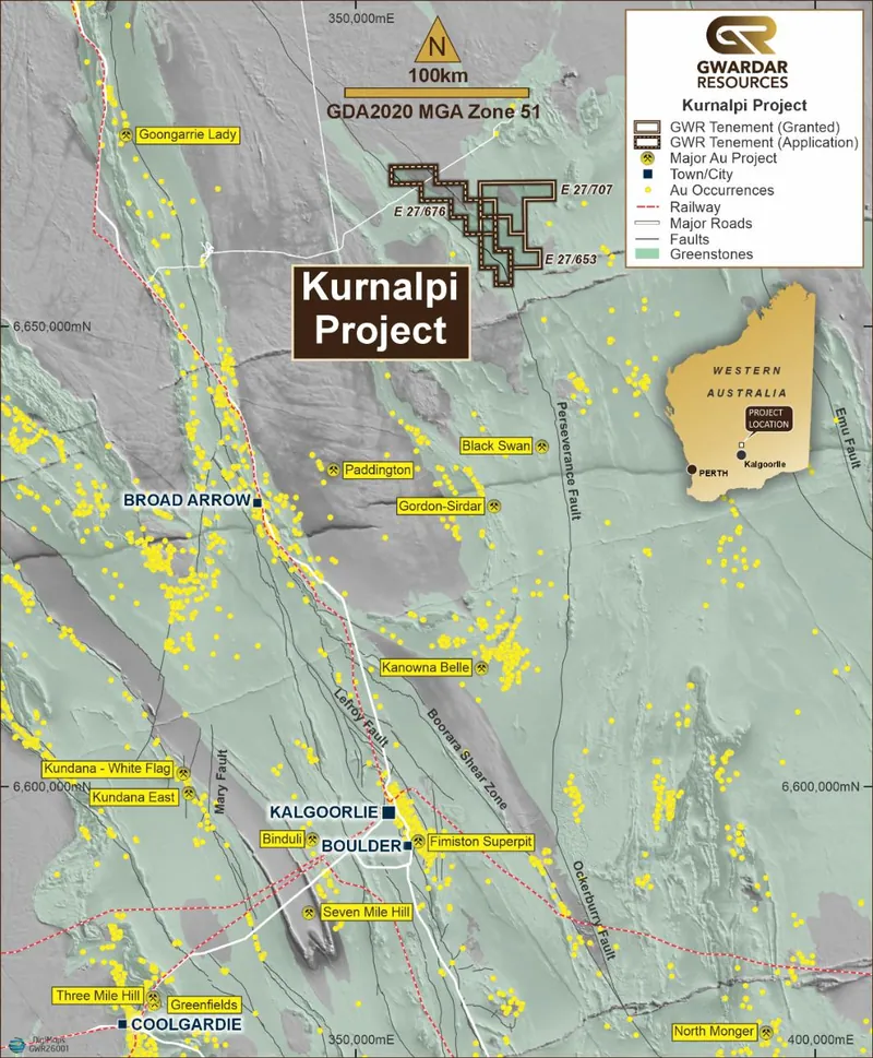 Location of Kurnalpi project