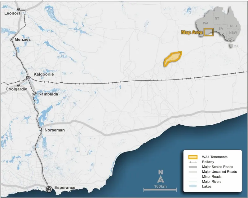 Location of the Madura Project