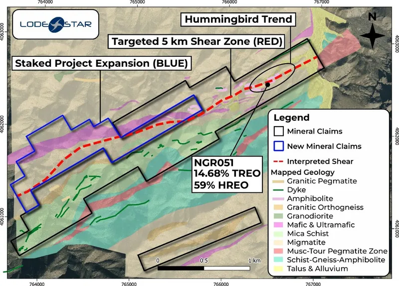 USA – virgin mountain heavy RARE earth project