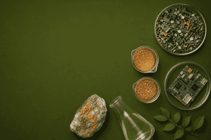 Lithium Universe Finalises Innovative Gold and Copper E-Waste Recovery Process