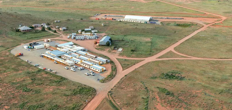 Sandfire’s new 80-person onsite camp located adjacent to the Kalkaroo homestead and Havilah’s long-term exploration camp