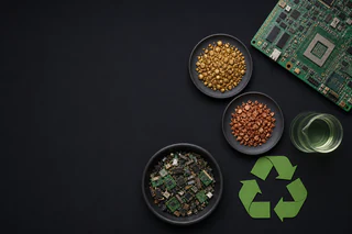 LU7 Hits 99.5% Gold and 98.5% Copper Recovery with Sustainable E-Waste Tech
