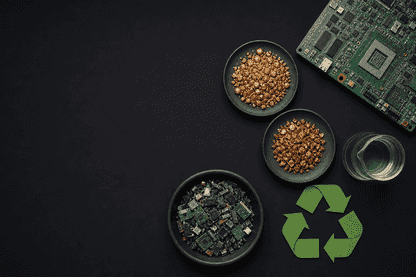 LU7 Hits 99.5% Gold and 98.5% Copper Recovery with Sustainable E-Waste Tech
