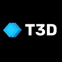 T3D logo